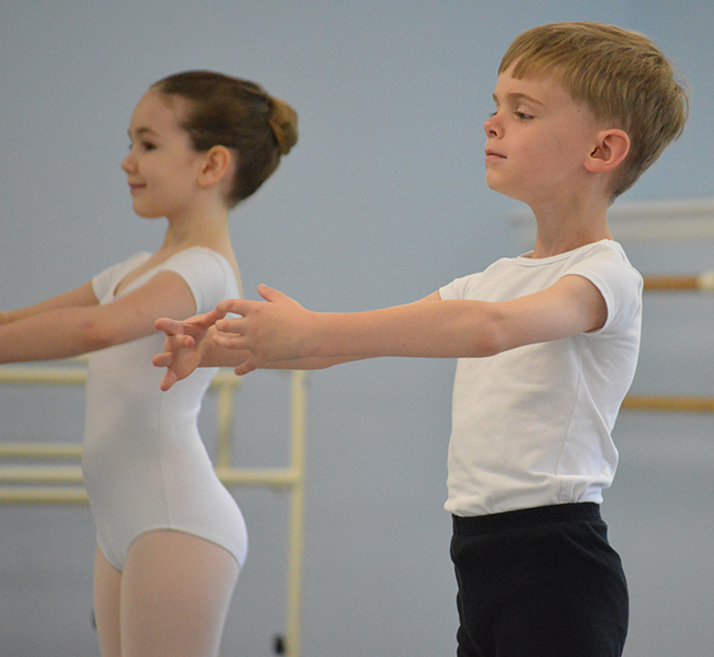 Young Children's Program In Pose